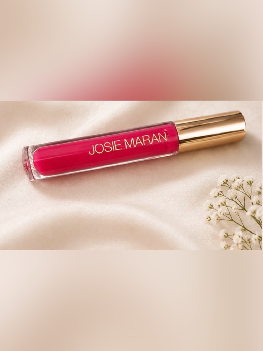 Josie Maran Argan Natural Volume Lip Gloss Playdate NWOB